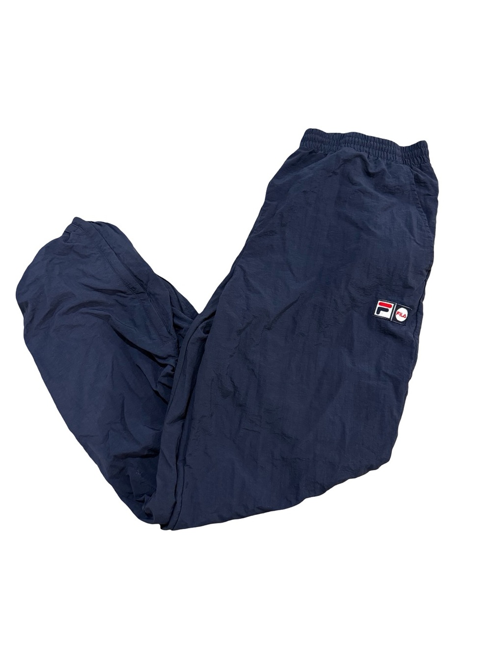 Fila Kids Navy Jogger Sweatpants with Logo Patch